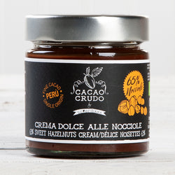 Organic 65% Tonda Gentile Hazelnut Spread with Raw Cacao - 7 oz