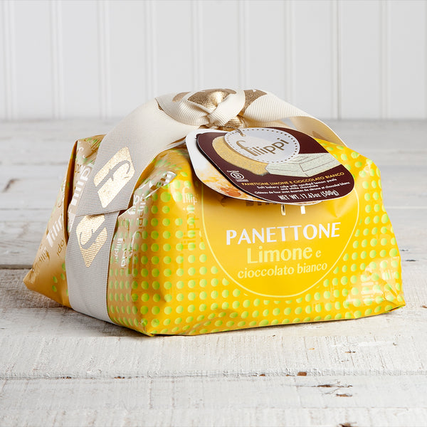 Panettone with White Chocolate and Candied Lemon Peel - 2.2 lb