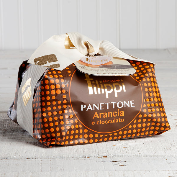 Panettone with Chocolate Drops and Candied Orange Peel - 17.6 oz