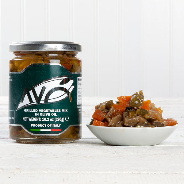 Mixed Grilled Vegetables in Olive Oil - 9 oz