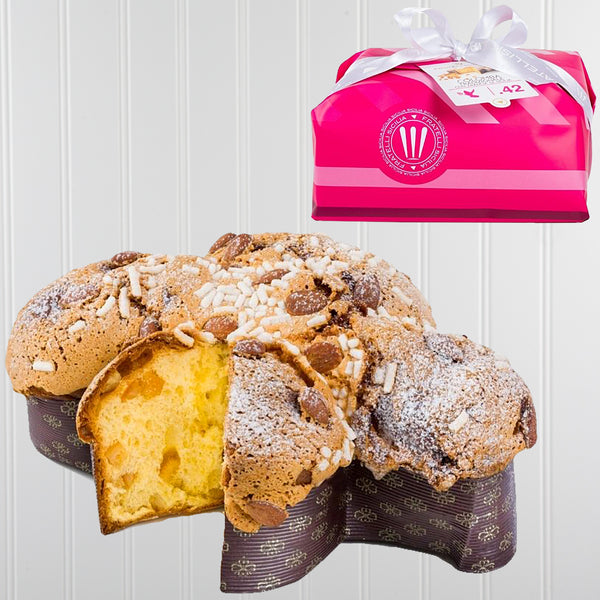 Classic Glazed Colomba Cake with Candied Oranges (Sicily) - 17.6 oz