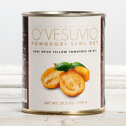 O'Vesuvio Semi Dried Yellow Tomatoes in Oil - 27 oz
