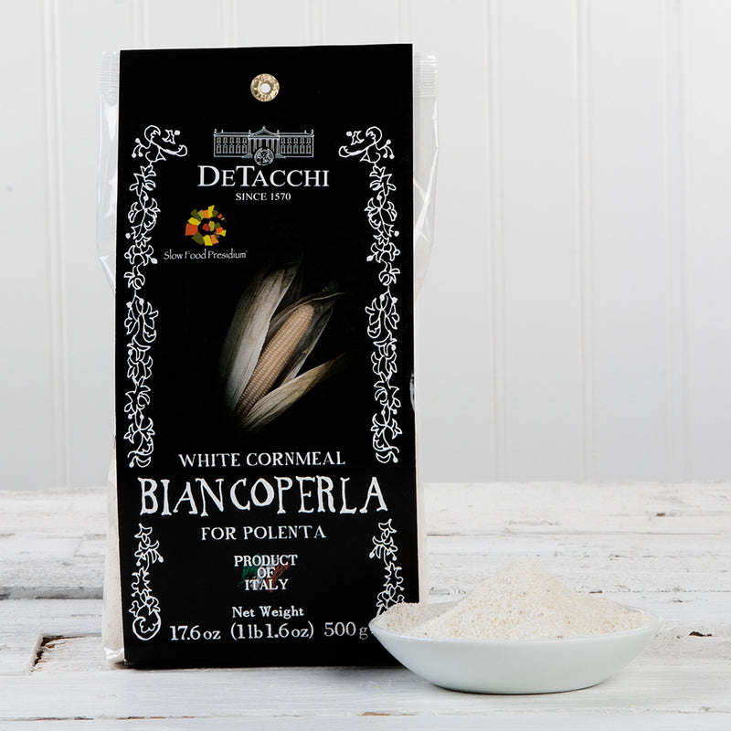 Biancoperla White Corn Flour "Stone Ground Polenta" - 1.1 lb