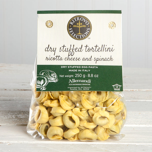 Dry Stuffed Tortellini with Ricotta Cheese and Spinach - 8.8 oz