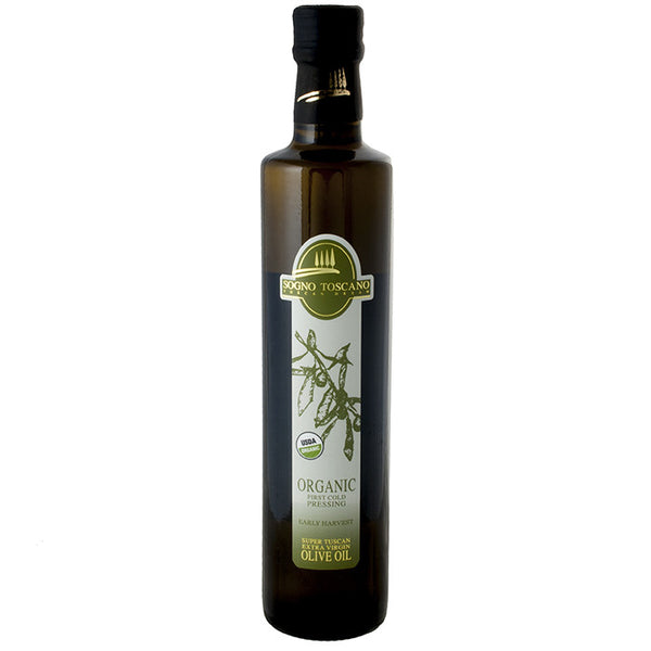 Tuscan Organic Extra Virgin Olive Oil (2015 Harvest) - 17 oz