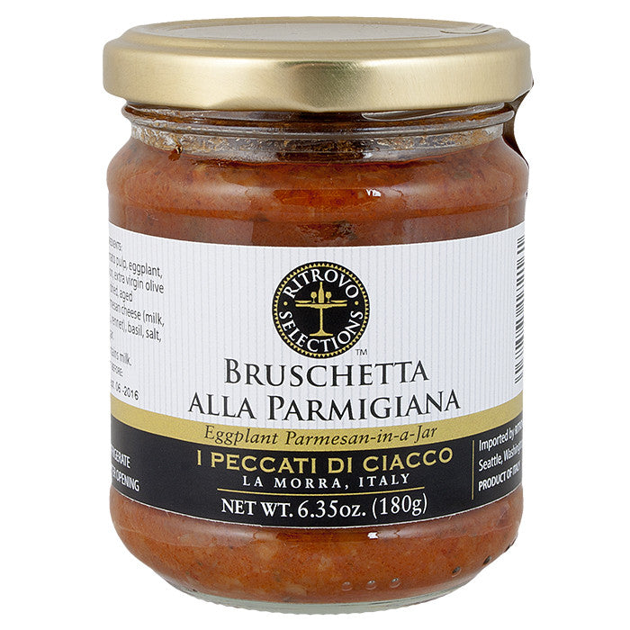 Bruschetta alla Parmigiana "Eggplant Parmesan in a Jar" - 6.35 oz