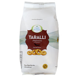 Spicy Taralli with Hot Red Pepper - 8.8oz