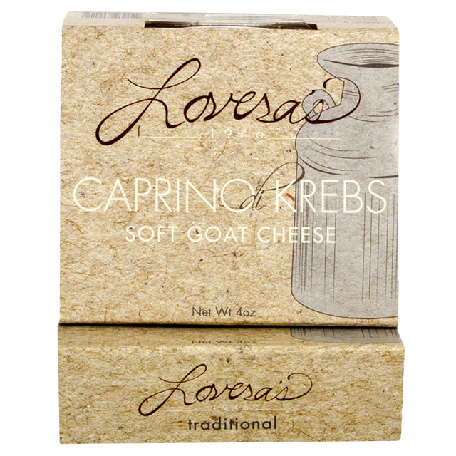 Traditional Caprino di Krebs (Soft Goat Cheese) - 4 oz