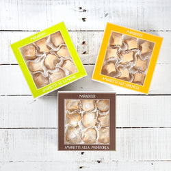 Marabissi Soft Amaretti Cookie Trio Gift Set from Tuscany